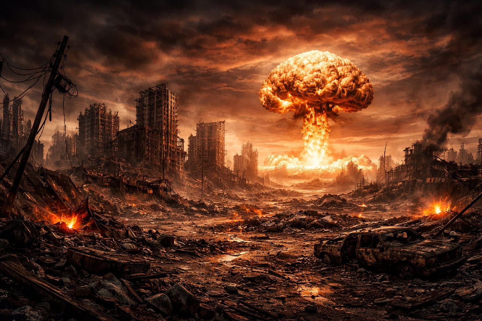 Post-Apocalyptic Nuclear World